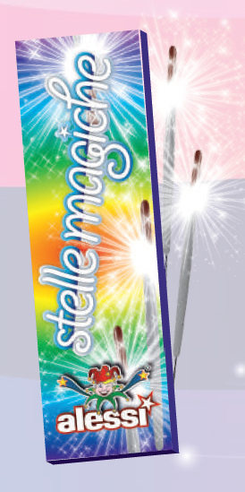 ART. 201 STELLE MAGICHE 17 CM(esp.da 50 conf da 10 pz)